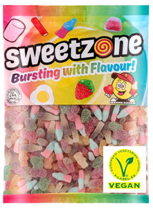 Vegane prickelnde Mix Tüte, 1000g