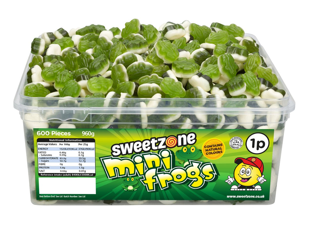 Halal mini Frösche, 960g
