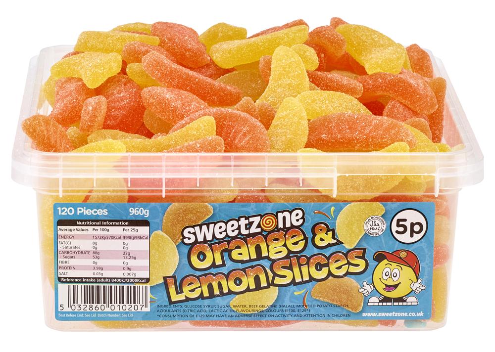 Halal Orange & Zitrone Scheiben, 960g